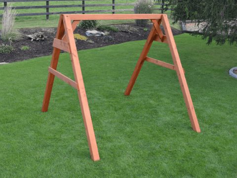 Western Red Cedar 4 X 4  A-Frame Swing Stand
