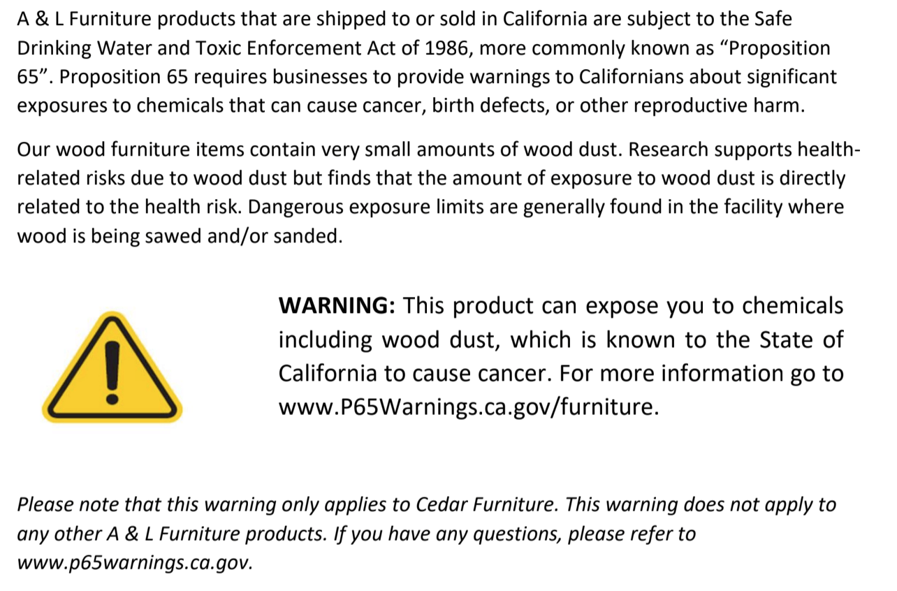 Traditional English Red Cedar Twin Size Swing Bed