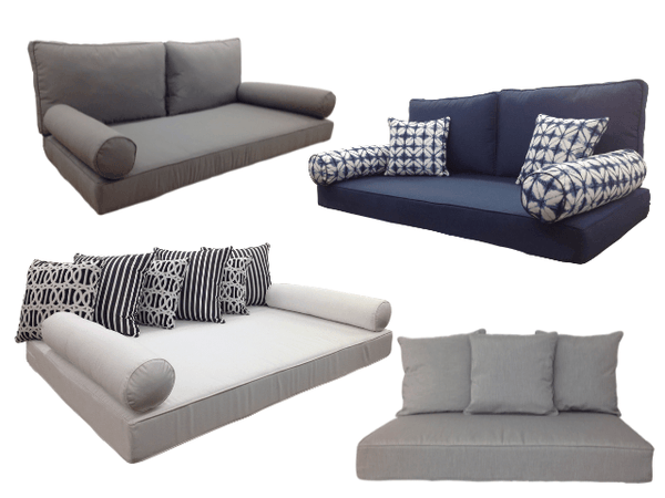 Swing clearance cushion set