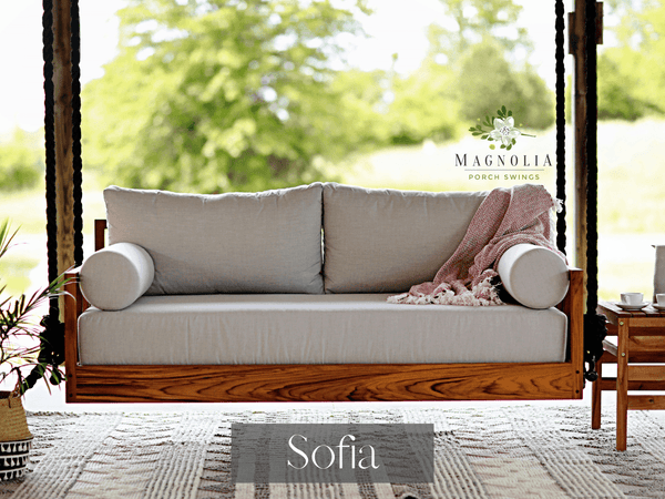 Deep porch swing 2025 bed