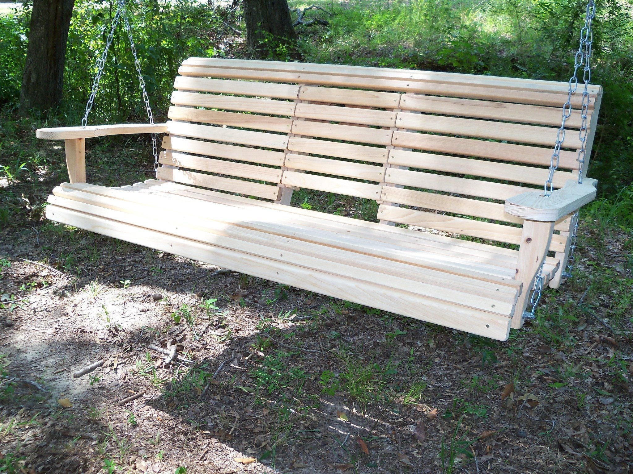 LA Cypress 6 Foot Flip Console Porch Swing - Magnolia Porch Swings
- 3