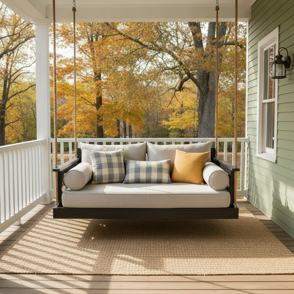 In-Stock Swing Beds & Cushion Sets