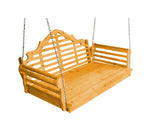 Marlboro Red Cedar Swing Bed