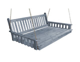 Traditional English Red Cedar Swing Bed