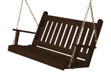 Cedar 4' Traditional English Swing & A-Frame Set