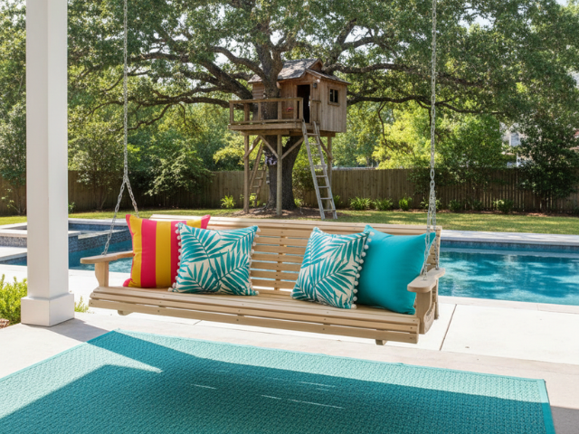Cypress 5 Foot Classic Porch Swing