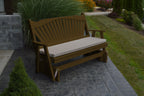 Fan-Back Pine Glider by A&L Furniture