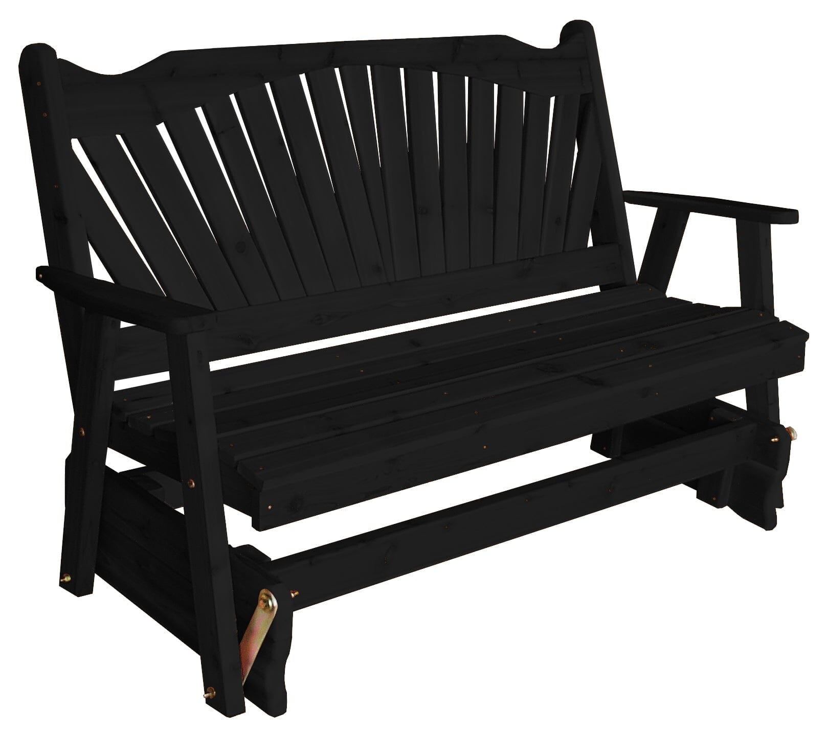 Fan-Back Red Cedar Glider