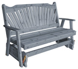 Fan-Back Red Cedar Glider