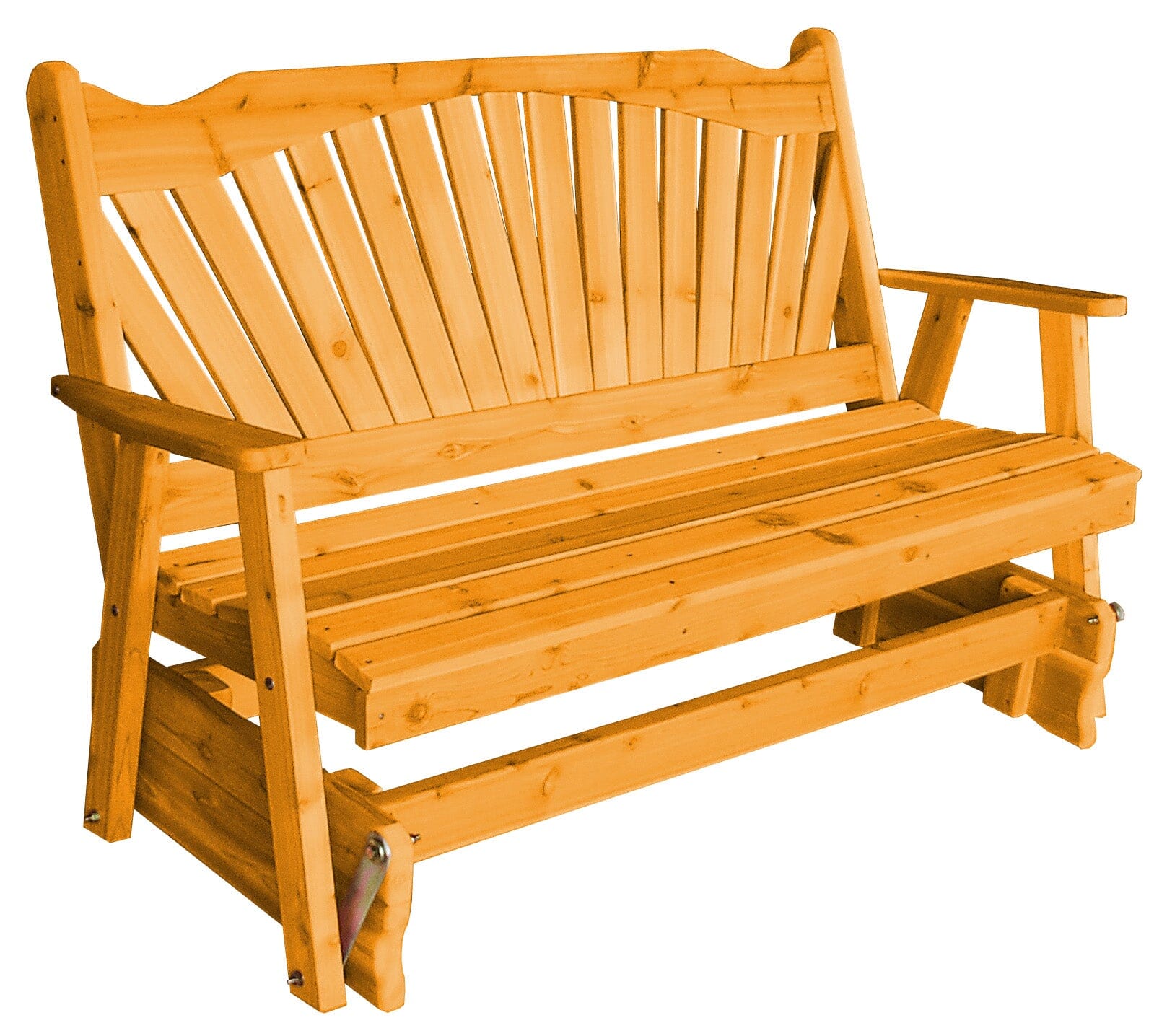Fan-Back Red Cedar Glider