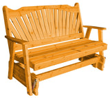 Fan-Back Red Cedar Glider