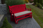 Fan-Back Pine Glider by A&L Furniture