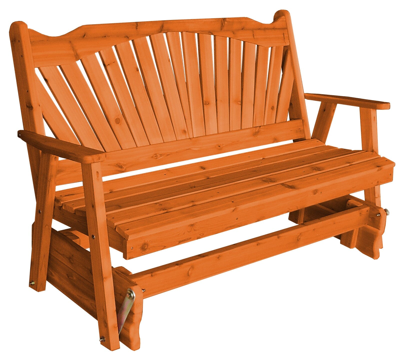 Fan-Back Red Cedar Glider
