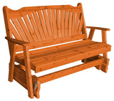 Fan-Back Red Cedar Glider
