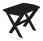 Cedar Folding Oval End Table