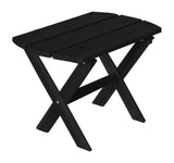 Cedar Folding Oval End Table