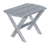 Cedar Folding Oval End Table