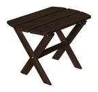 Cedar Folding Oval End Table