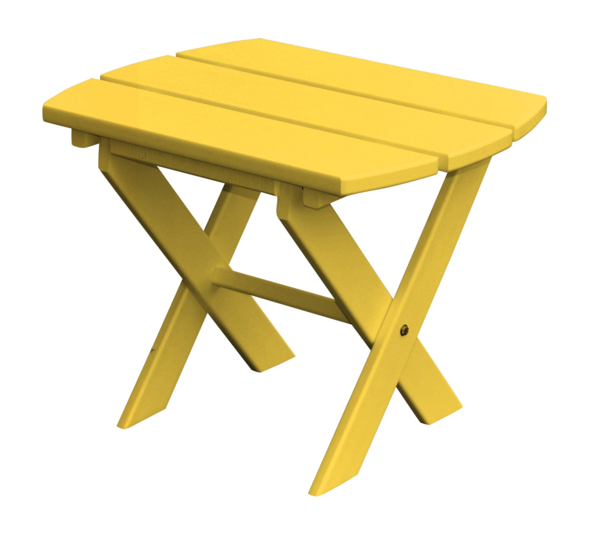 Poly Folding Oval End Table