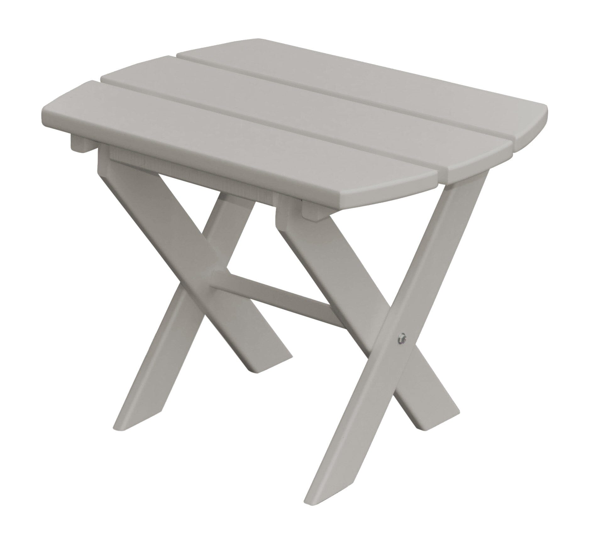 Poly Folding Oval End Table