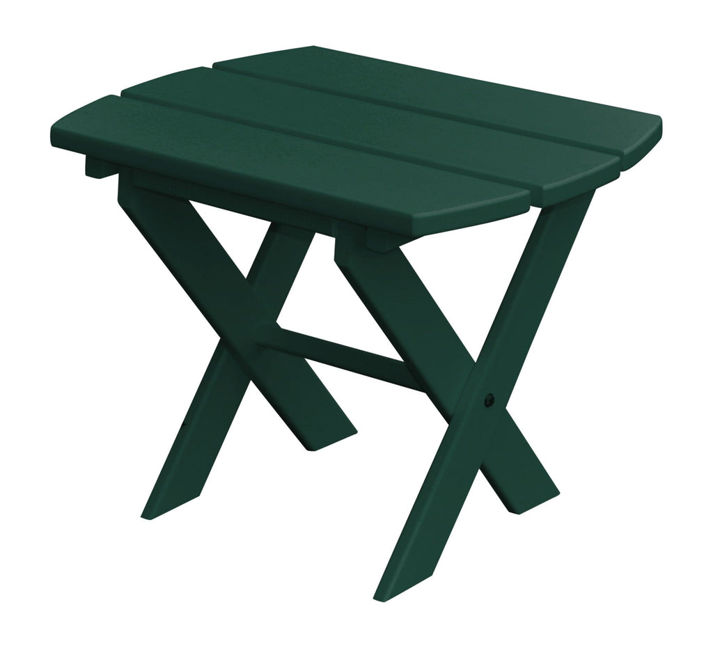 Poly Folding Oval End Table