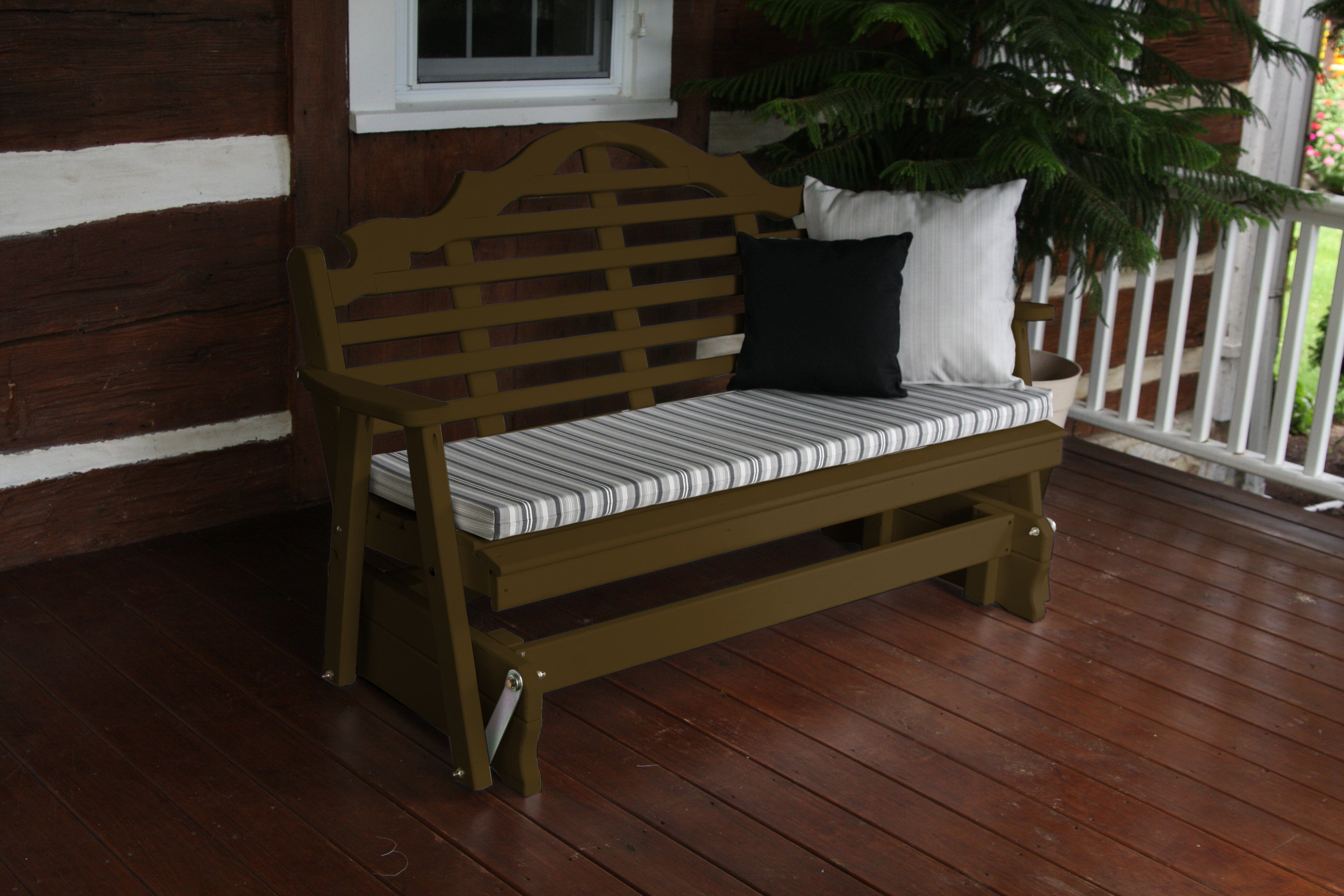 A&L Furniture Marlboro Pine Glider - Thumbnail 4