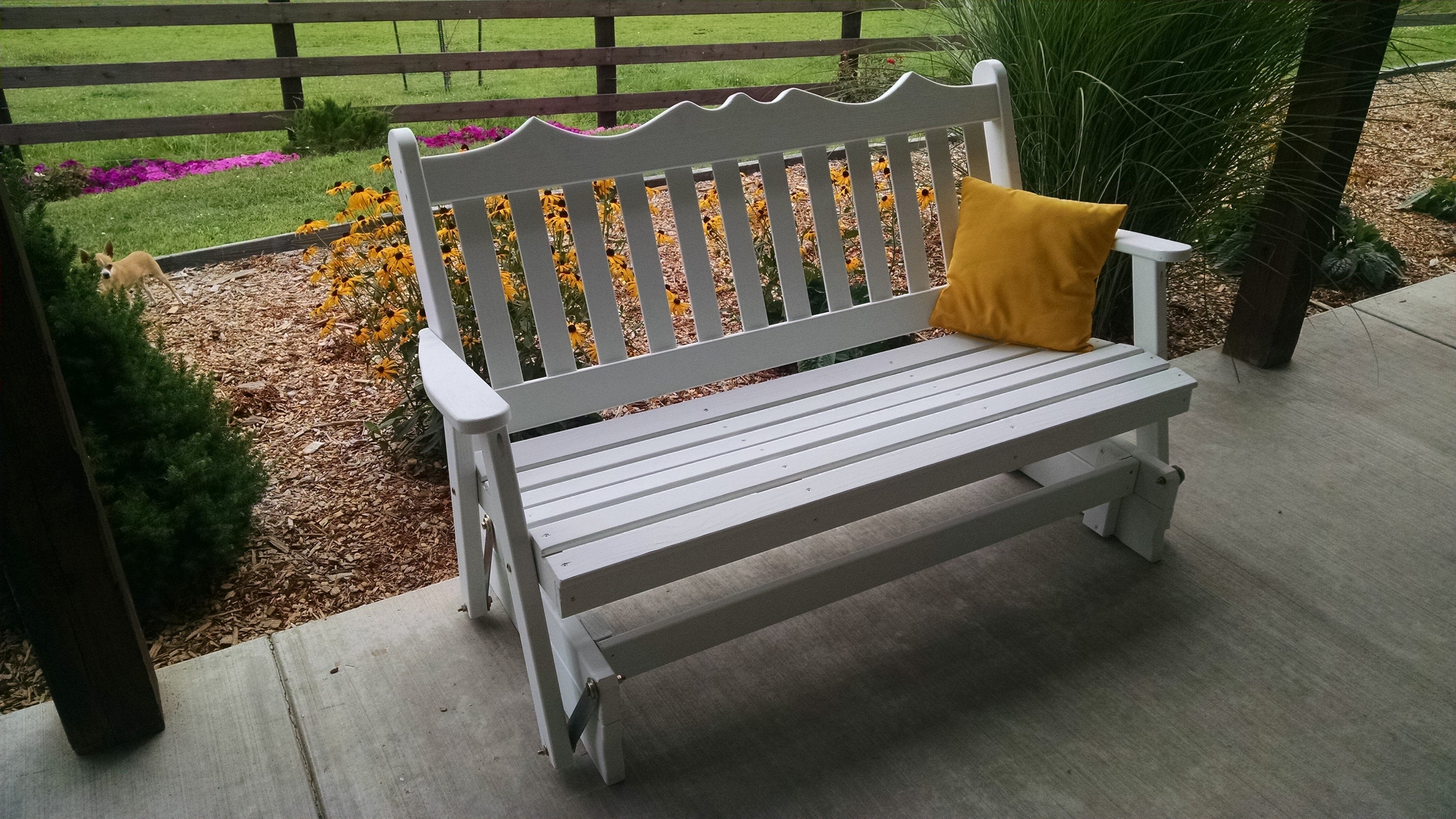 Royal English Pine Glider by A&L Furniture