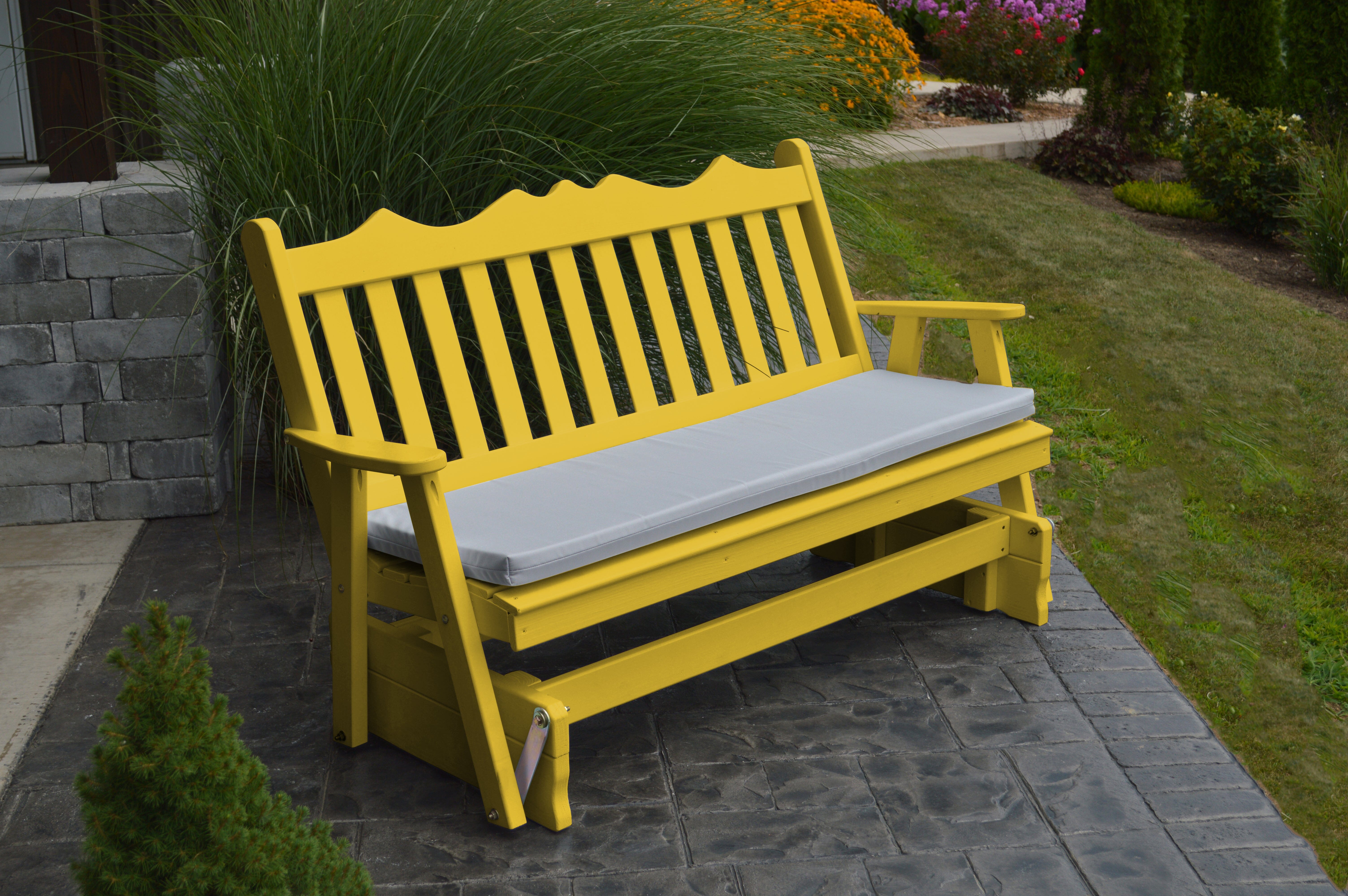 A&L Furniture Royal English Pine Glider - Thumbnail 5