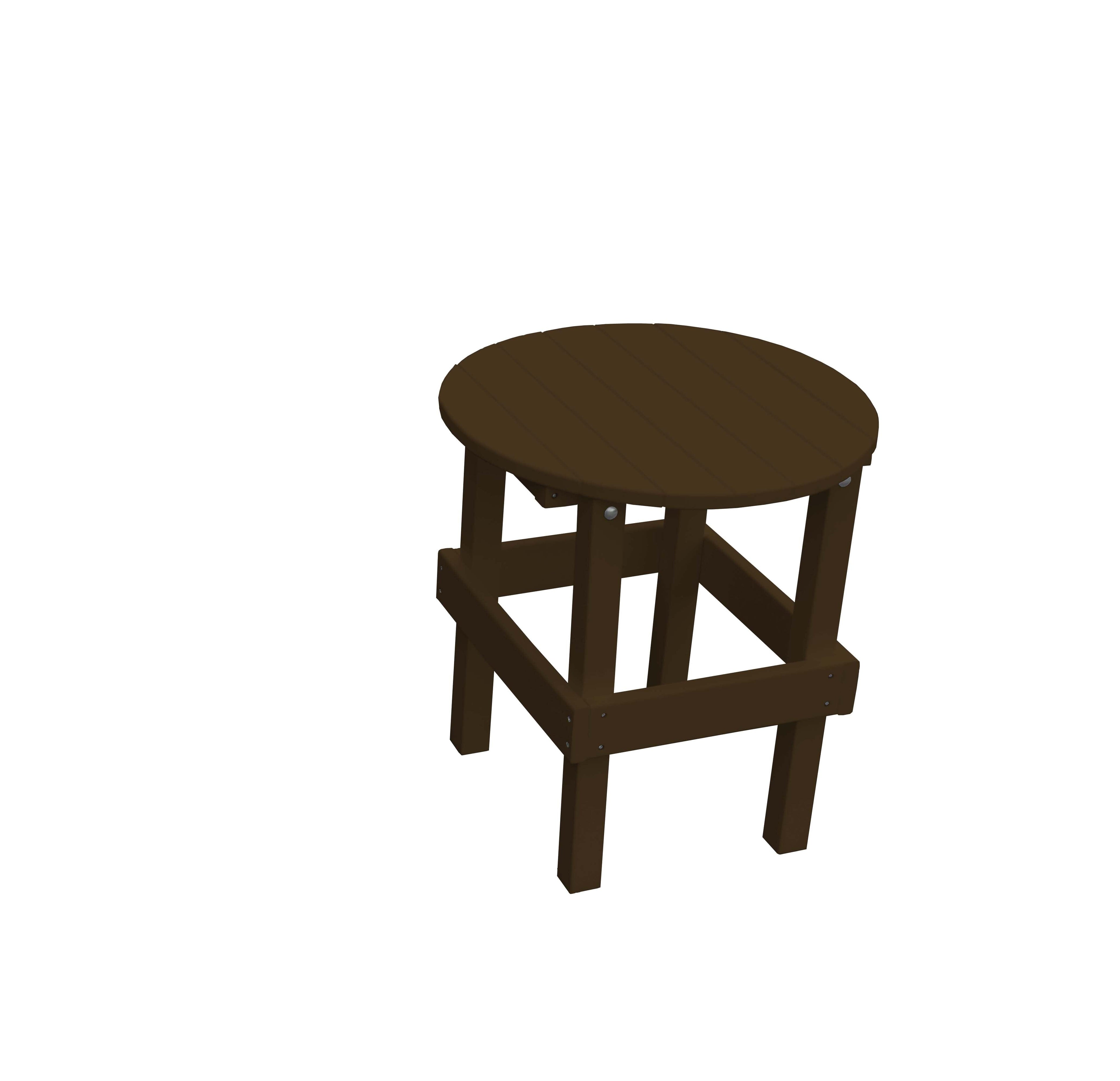 Poly Round Side Table