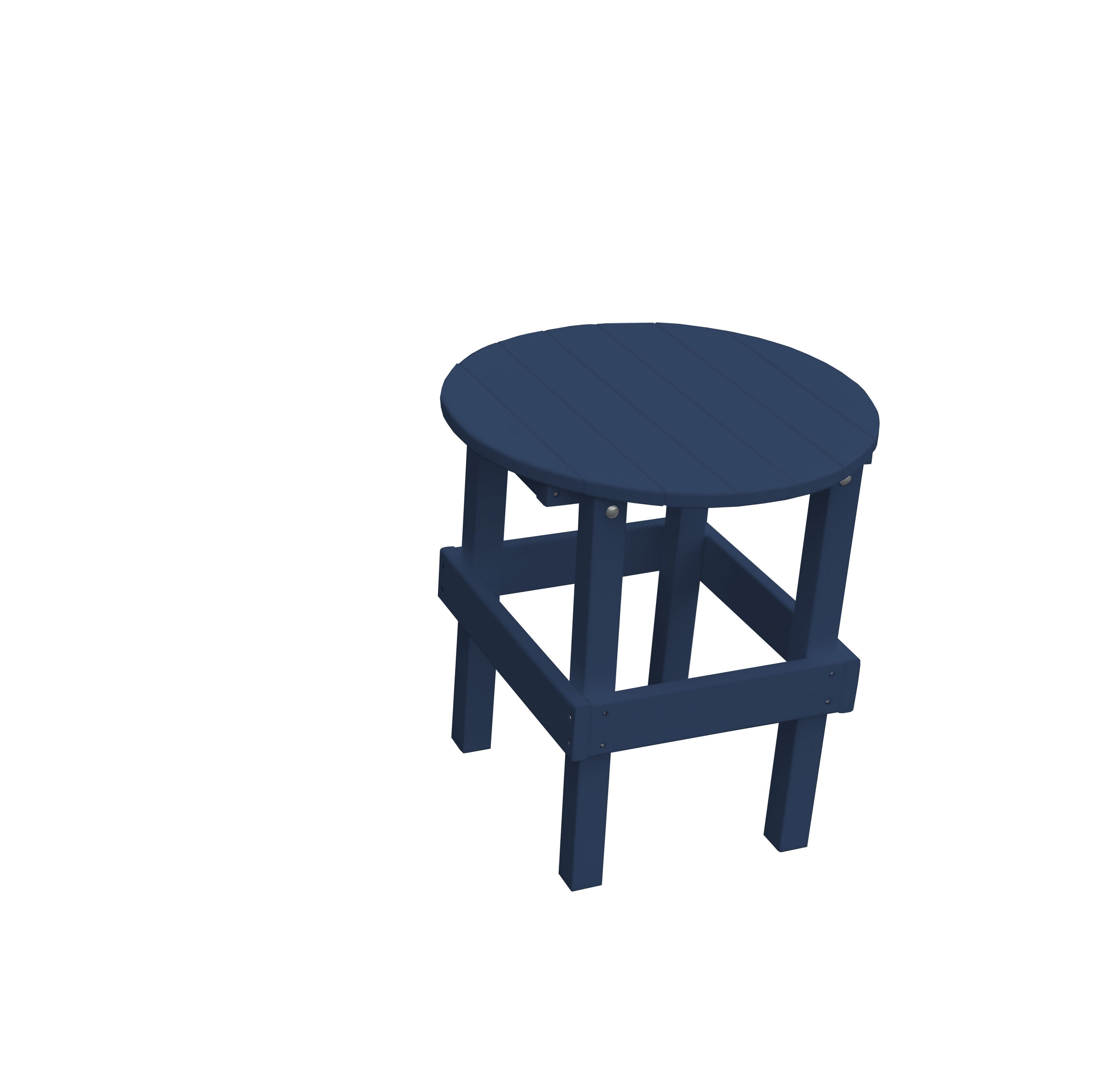 Poly Round Side Table