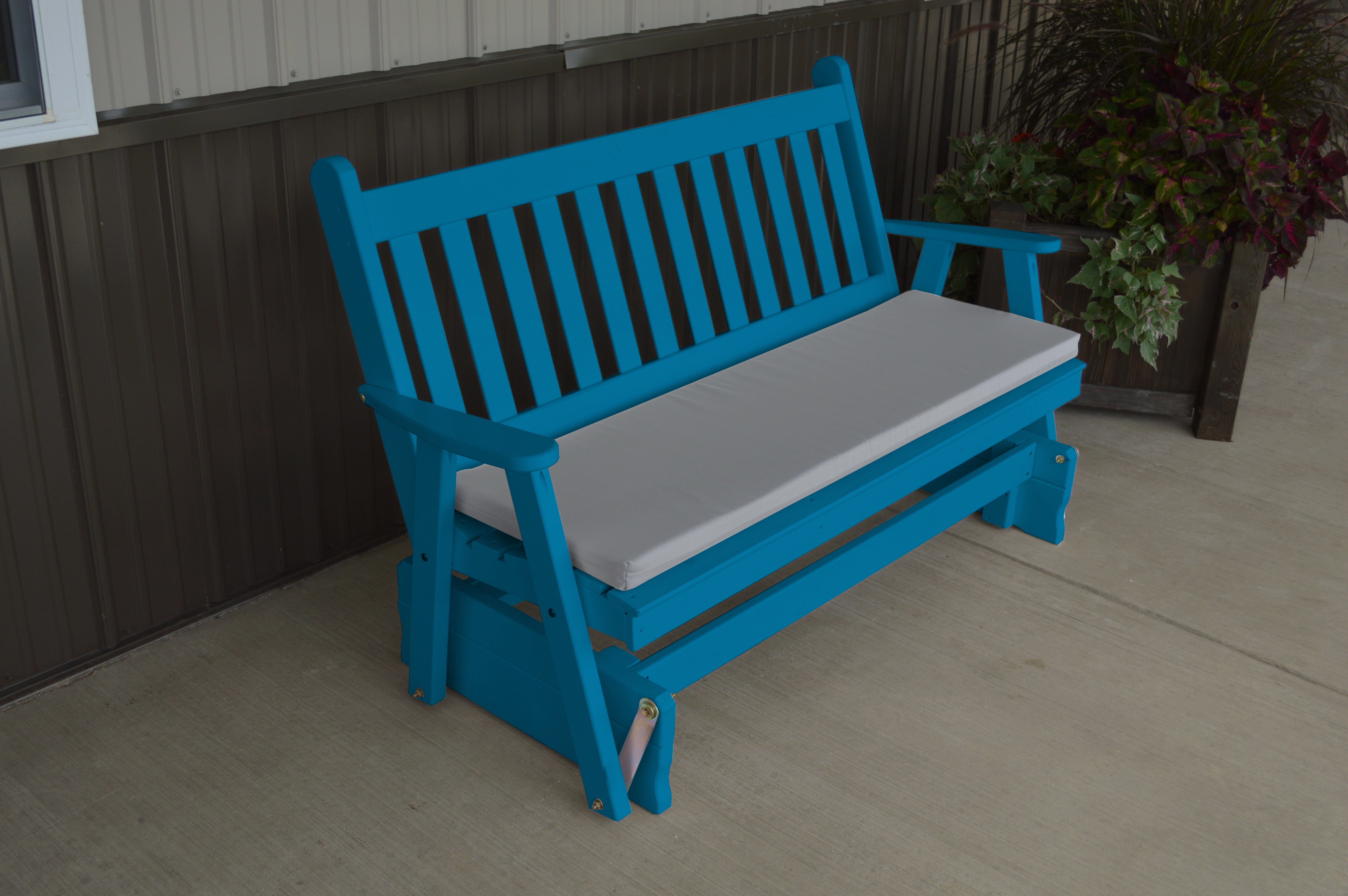 A&L Furniture English Pine Glider - Thumbnail 4