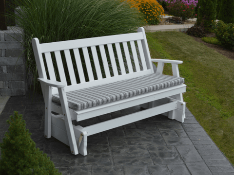 Traditional English Pine Glider by A&L Furniture