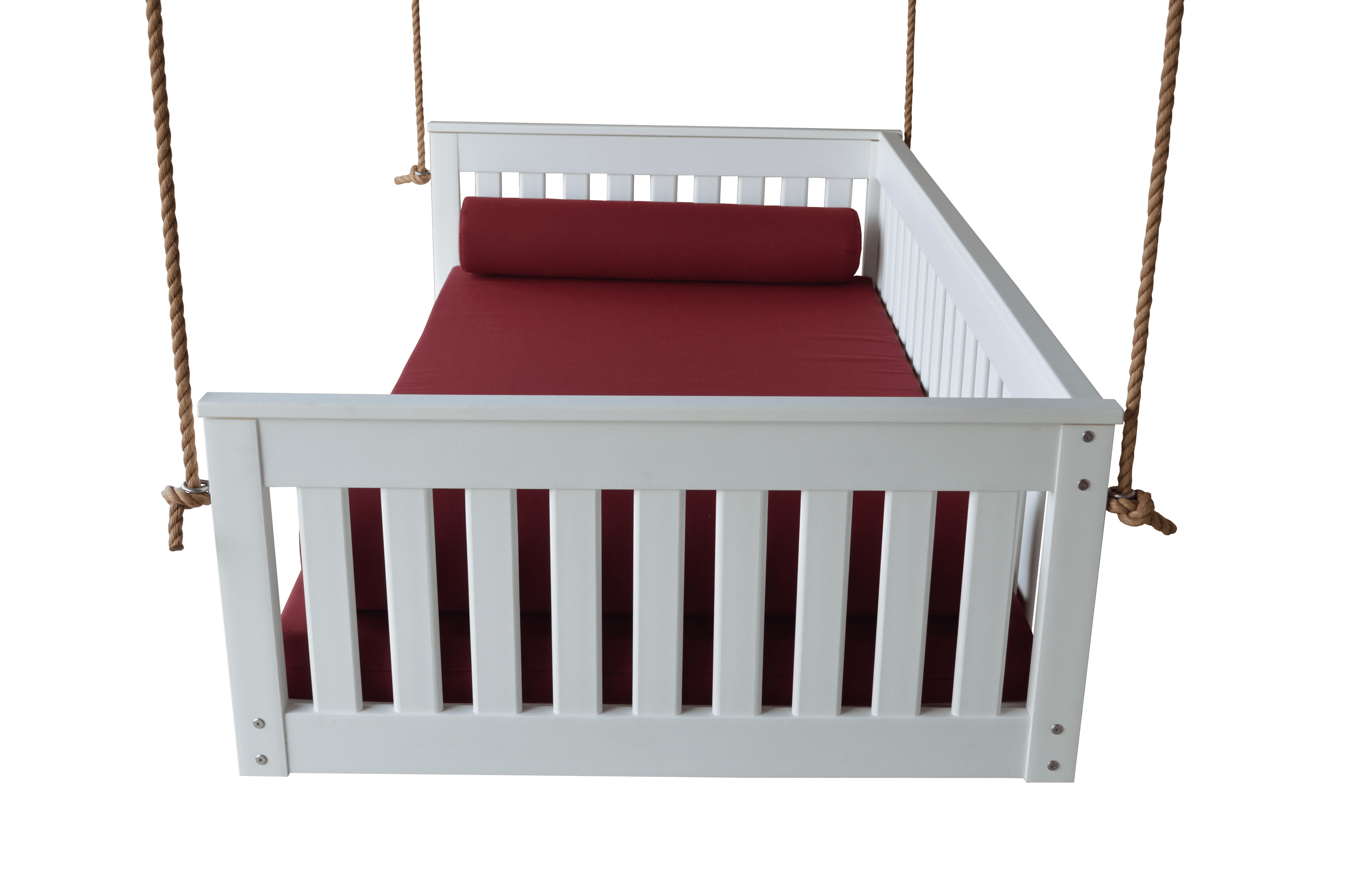 Lancaster Twin Size Swing Bed in Poly