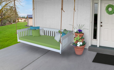 Lancaster Twin Size Swing Bed in Poly