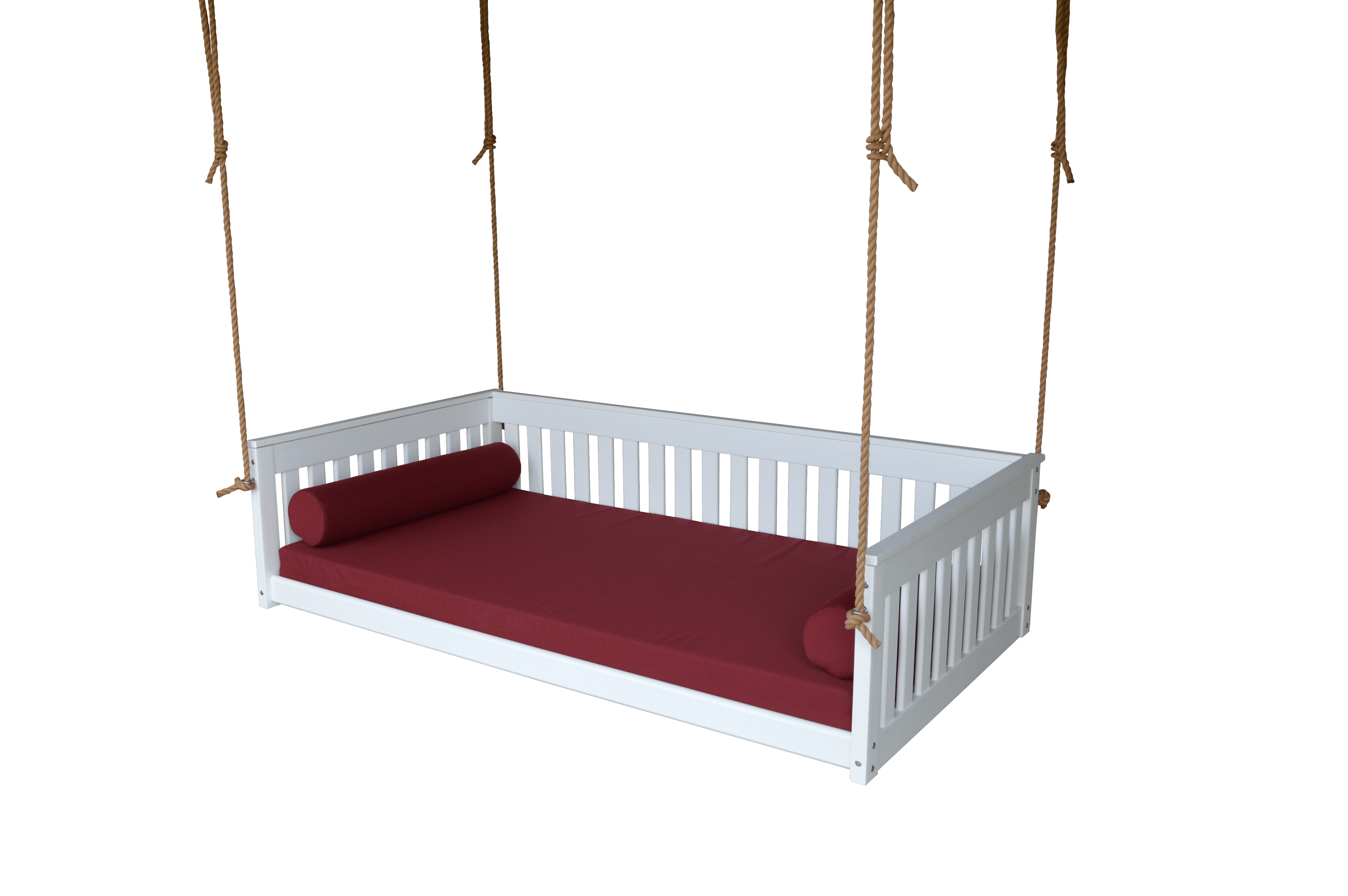 Lancaster Twin Size Swing Bed in Poly