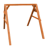 Western Red Cedar 4 X 4  A-Frame Swing Stand by A&L Furniture