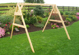 Western Red Cedar 2 X 4  A-Frame Swing Stand