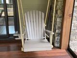 Eco-Friendly Poly Adirondack Chair Swing by A&L Furniture