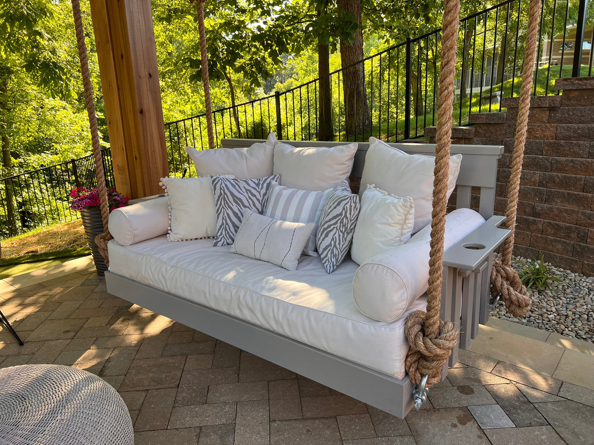 Handmade Wooden Bed Swing | Old Americana – Magnolia Porch Swings