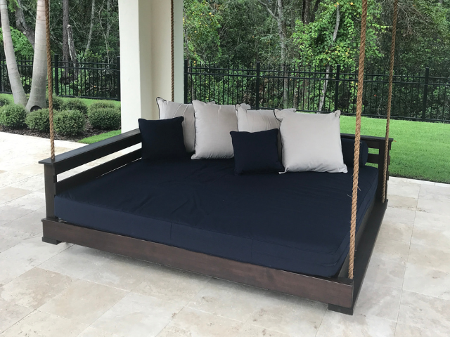 Coastal Outdoor Bed Swing | Sullivan’s Island Design