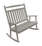 Poly Classic Double Rocking Chair