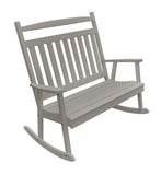 Poly Classic Double Rocking Chair