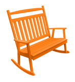 Poly Classic Double Rocking Chair