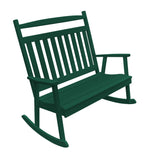 Poly Classic Double Rocking Chair