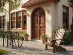 Fanback Adirondack Chair in Poly
