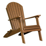 LuxCraft Poly Folding Adirondack Chair