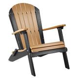 LuxCraft Poly Folding Adirondack Chair