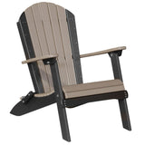 LuxCraft Poly Folding Adirondack Chair