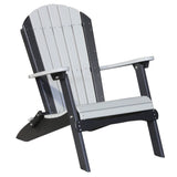 LuxCraft Poly Folding Adirondack Chair