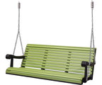 Hershyway 5 Foot Grandpa Swing in Poly